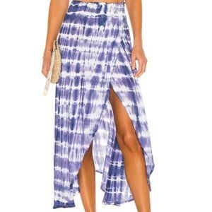 Tiare Hawaii Women's Blue Seminyak Skirt, size small/ medium
